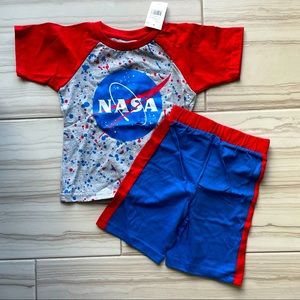 Nasa Toddler Boys 2-pc. Short Set
